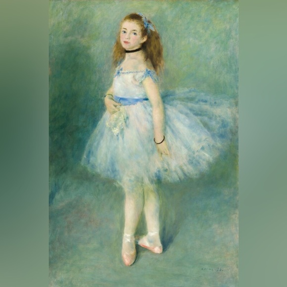 Renoir’s “The Dancer” in Mini Cross Stitch Art - Picture 2 of 4